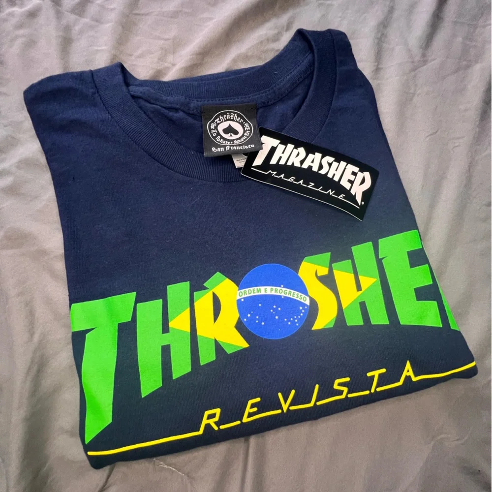 Brazil Thrasher Tee NWT - Picture 1 of 8